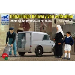 Italian Delivery Van w/civilian - Bronco Models CB35171