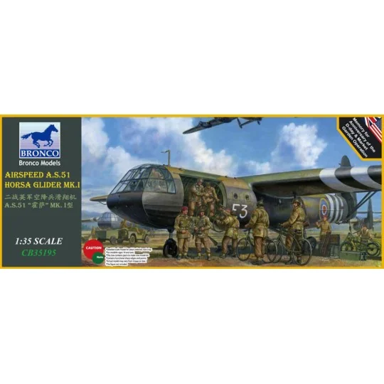 Airspeed A.S.51 Horsa Glider Mk.I., 1/35 - Bronco Models CB35195