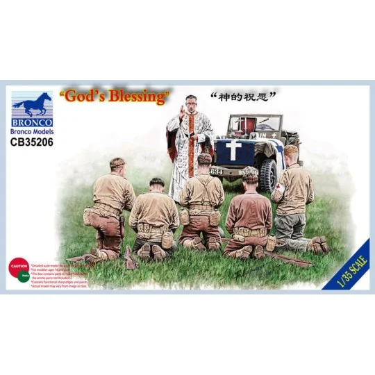 God's Blessing, 1/35 - Bronco Models CB35206 God's Blessing, 1/35 - Bronco Models CB35206