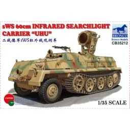 sWS 60cm Infrared Searchlight CarrierUHU, 1/35 - Bronco Models CB35212