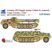 German sWS Supply Ammo Vehicle & Armored Cargo Version (2 in 1), 1/... German sWS Supply Ammo Vehicle & Armored Cargo Version (2 in 1), 1/...