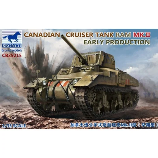 Canadian Cruiser Tank Ram MK.II Early Produktion, 1/35 - Bronco Mod... Canadian Cruiser Tank Ram MK.II Early Produktion, 1/35 - Bronco Mod...