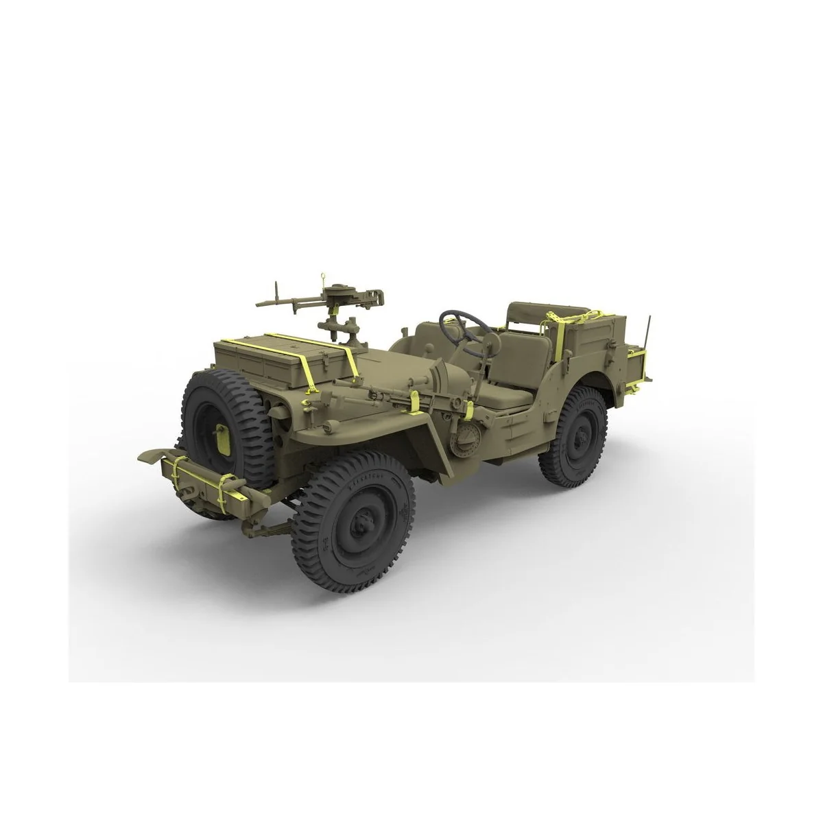 BRITISH RECCE AND SIGNALS LIGHT TRUCK (2 KITS ) with CREWS, 1/35 - ...