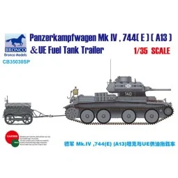 Panzerkampfwagen Mk.IV,744(E)(A13)& UE Trailer - Bronco Models CB35...