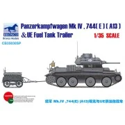 Panzerkampfwagen Mk.IV,744(E)(A13)& UE Trailer - Bronco Models CB35...