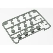 WWII German 20L Jerry Can & 200L Fuel Drum Set, 1/72 - Bronco Model...