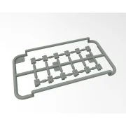 WWII German 20L Jerry Can & 200L Fuel Drum Set - Bronco Models GB7020