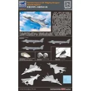 PLA Air Force J-20 "Mighty Dragon" stealth fighter, 1/72 - Bronco M...
