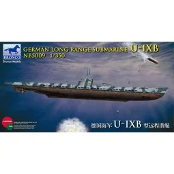 German Long Range Submarine Type U-IX B, 1/350 - Bronco Models NB5009