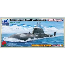 Russian Akula II Class Attack Submarine `K335 Giepard', 1/350 - Bro...