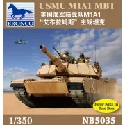 USMC M1A1 MBT, 1/350 - Bronco Models NB5035