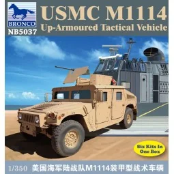 USMC M-1114 UP-Armoured Vehicle, 1/350 - Bronco Models NB5037