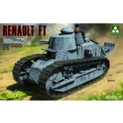 French Light Tank Renault Ft-17 3in1 - Takom TAK1004