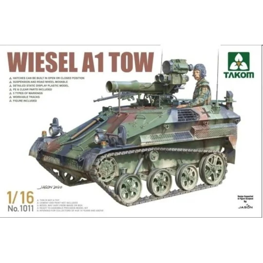Wiesel A1 TOW, 1/16 - Takom TAK1011 Wiesel A1 TOW, 1/16 - Takom TAK1011