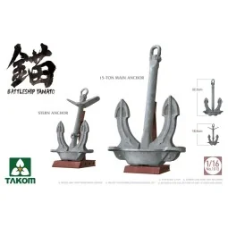 BATTLESHIP YAMATO ANCHOR - Takom TAK1013