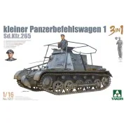 Sd.Kfz.265 Kleiner Panzerbefehlswagen 1 3 in 1, 1/16 - Takom TAK1017 Sd.Kfz.265 Kleiner Panzerbefehlswagen 1 3 in 1, 1/16 - Takom TAK1017