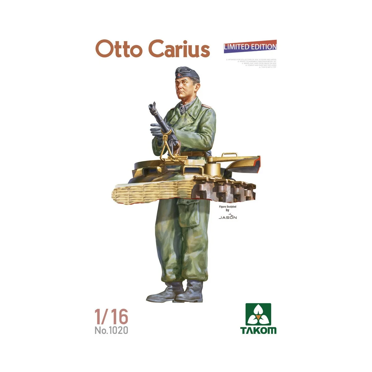 Otto Carius (Limited edition) - Takom TAK1020