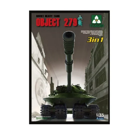 Soviet Heavy Tank Object 279 3in1, 1/35 - Takom TAK2001
