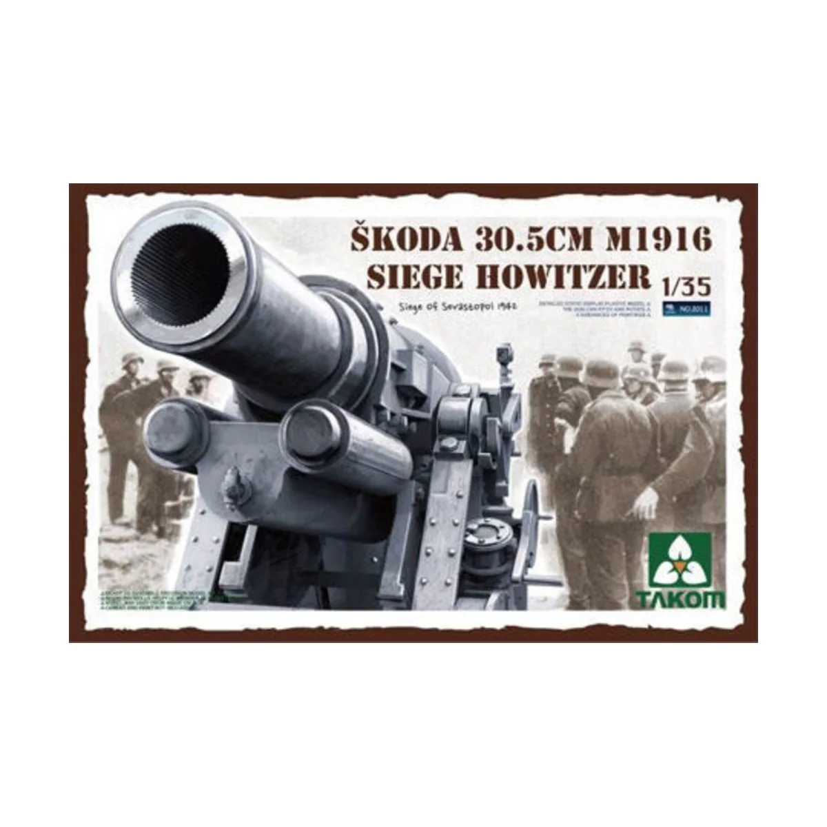 Skoda 30,5cm M1916 Siege Howitzer - Takom TAK2011