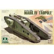 WWI Heavy Battle T. Mark IV Male Tadpole w/Rearm., 1/35 - Takom TAK... WWI Heavy Battle T. Mark IV Male Tadpole w/Rearm., 1/35 - Takom TAK...