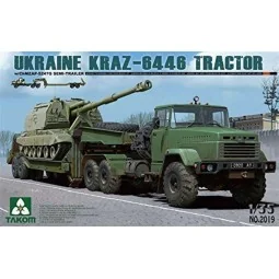 UKRAINE KRAZ-6446 TRACTOR, 1/35 - Takom TAK2019
