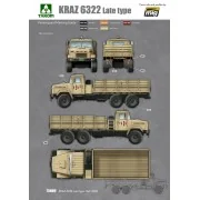 Ukraine KrAz-6322 Heavy Truck (late type), 1/35 - Takom TAK2022 Ukraine KrAz-6322 Heavy Truck (late type), 1/35 - Takom TAK2022