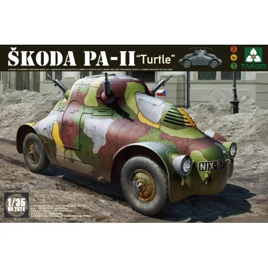 Skoda PA-II "Turtel" - Takom TAK2024