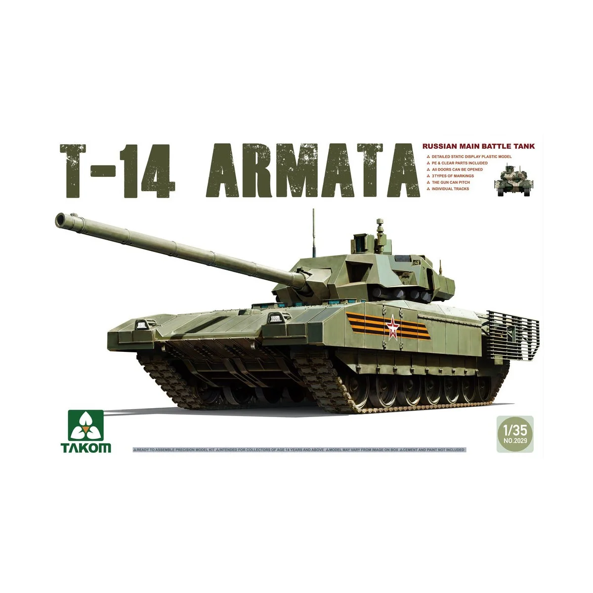 Russian Main Battle Tank T-14 - Takom TAK2029