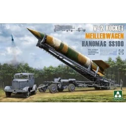 WWII German V-2 Rocket Transporter/Erect Meillerwagen+Hanomag SS100...