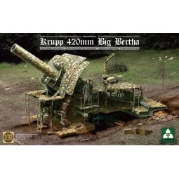 German Empire 420mm Big Bertha Siege Howitzer, 1/35 - Takom TAK2035