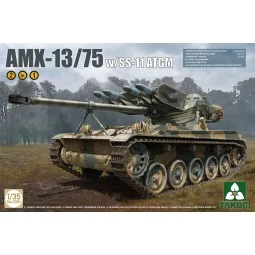 French Light Tank AMX w. SS-11 ATGM 2in1, 1/35 - Takom TAK2038