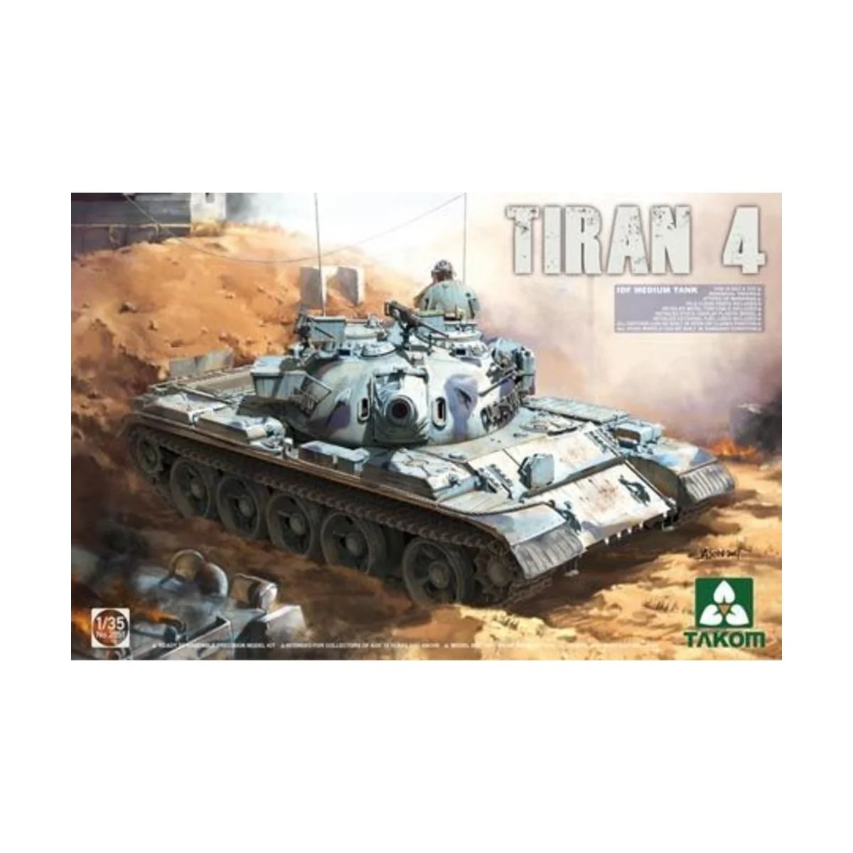 IDF Medium Tank Tiran-4 - Takom TAK2051