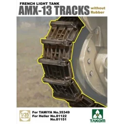 French Light Tank AMX-13 Tracks without Rubber, 1/35 - Takom TAK2060