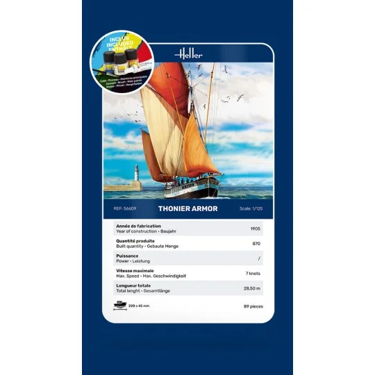 STARTER KIT Thonier Armor - Heller 56609