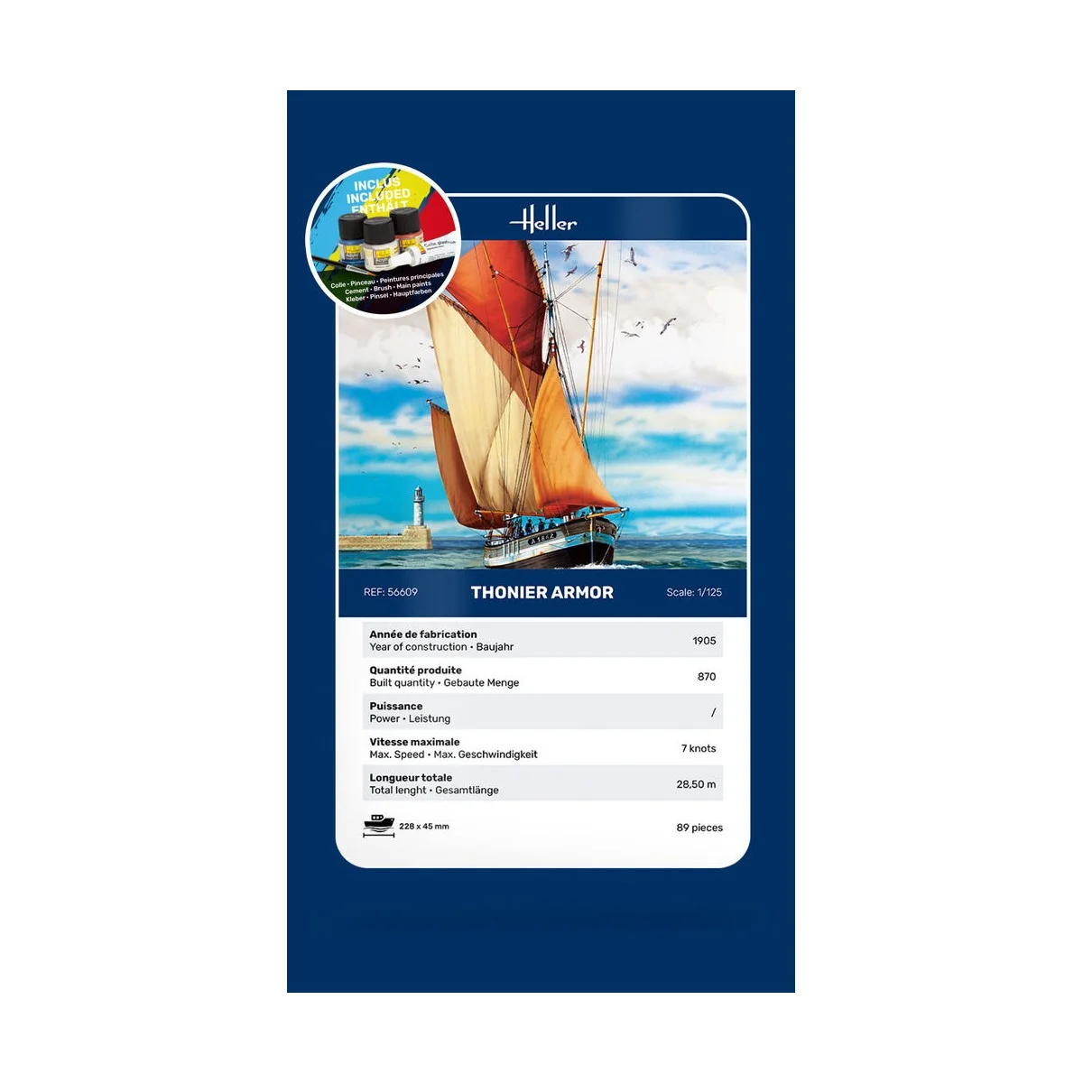 STARTER KIT Thonier Armor - Heller 56609