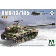 French Light Tank AMX-13/105 2 in 1, 1/35 - Takom TAK2062 French Light Tank AMX-13/105 2 in 1, 1/35 - Takom TAK2062