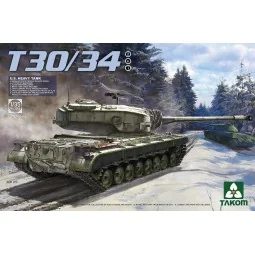 U.S. Heavy Tank T30/34 2 in 1 - Takom TAK2065
