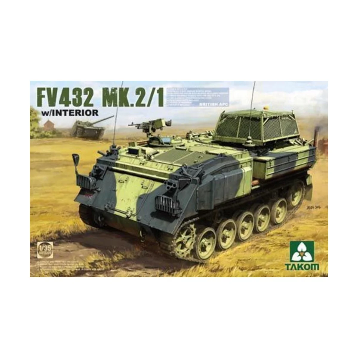 British APC FV432 Mk.2/1, 1/35 - Takom TAK2066