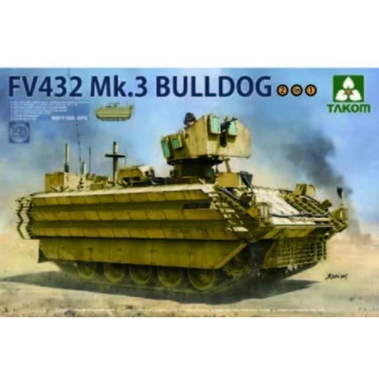 British APC FV432 Mk.3 Bulldog 2 in 1, 1/35 - Takom TAK2067