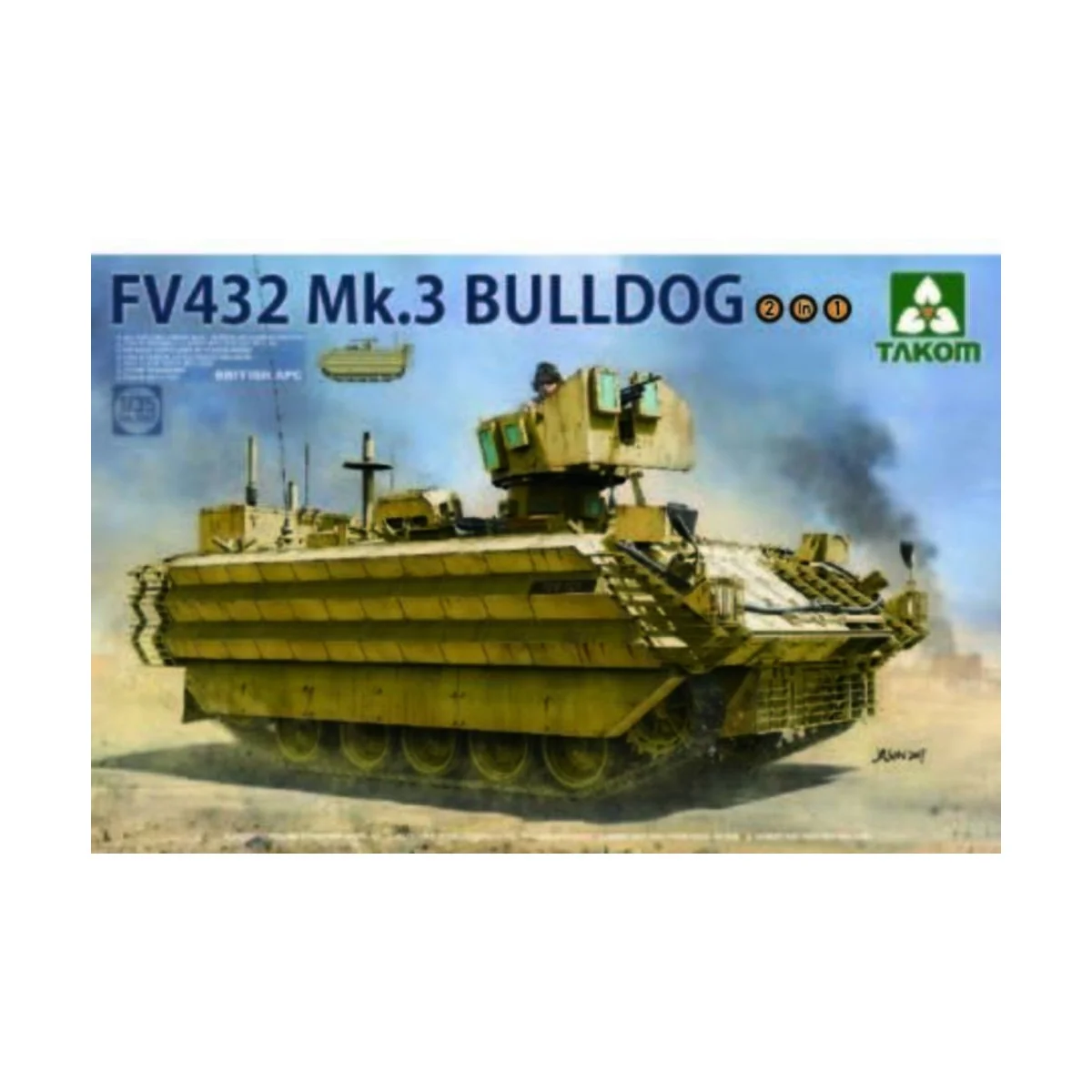 British APC FV432 Mk.3 Bulldog 2 in 1, 1/35 - Takom TAK2067