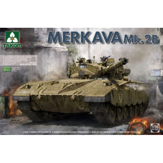 Israeli Main Battle Tank Merkava Mk.2b, 1/35 - Takom TAK2080