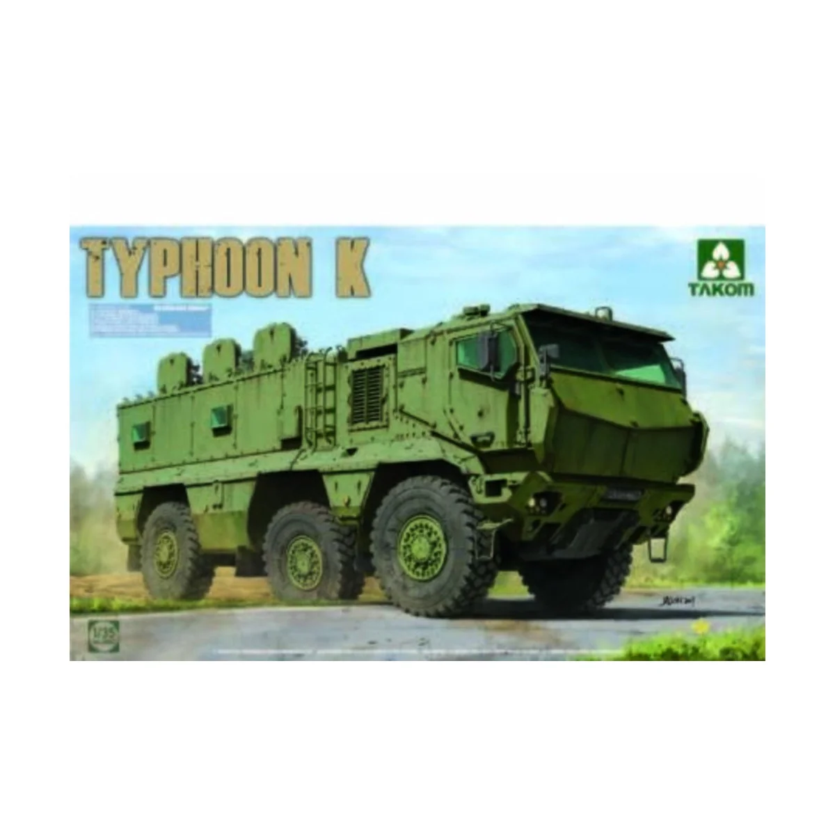 Russian MRAP Typhoon-K, 1/35 - Takom TAK2082