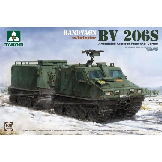 Bandvagn Bv 206S Articulated Armored Personnel Carrier - Takom TAK2083
