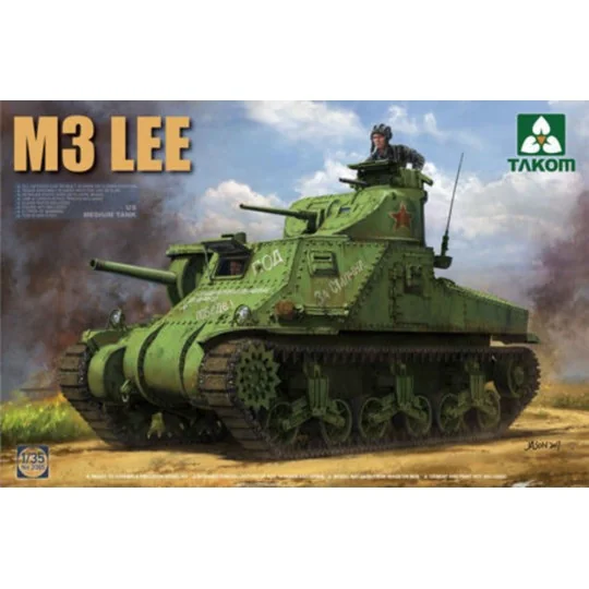 US MEDIUM Tank M3 LEE EARLY - Takom TAK2085