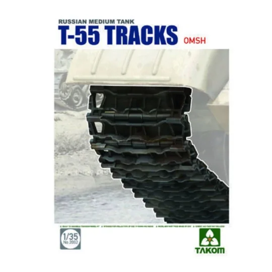 T55 Tracks OMSH, 1/35 - Takom TAK2092 T55 Tracks OMSH, 1/35 - Takom TAK2092