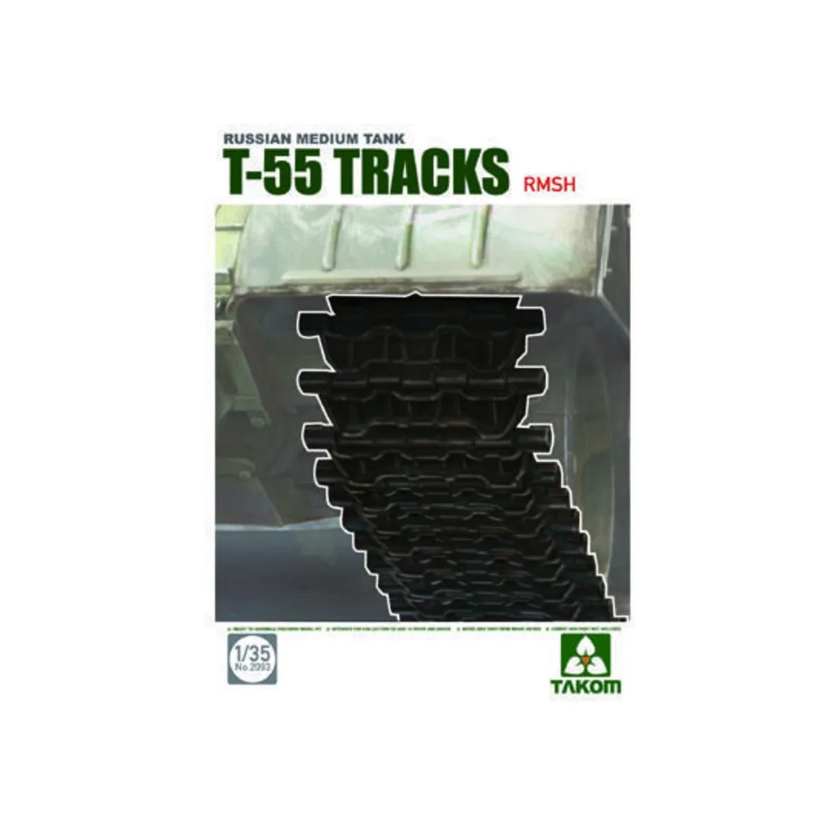T55 Tracks RMSH, 1/35 - Takom TAK2093