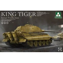 German Heavy Tank King Tiger initial production 4 in 1 - Takom TAK2096