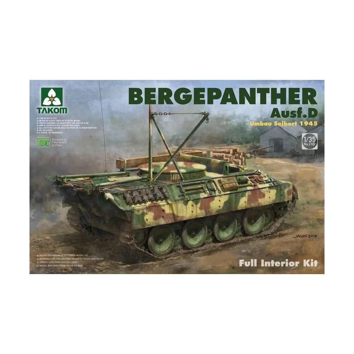 Bergepanther Ausf.D Umbau Seibert 1945 production w/full interior, ... Bergepanther Ausf.D Umbau Seibert 1945 production w/full interior, ...