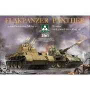 Flakpanzer Panther"Coelian" with 37mm Flakzwilling 341&20mm Flakvie... Flakpanzer Panther"Coelian" with 37mm Flakzwilling 341&20mm Flakvie...