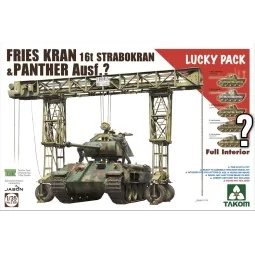 FRIES KRAN 16t Strabokran1943/44 w.Panther - Takom TAK2108